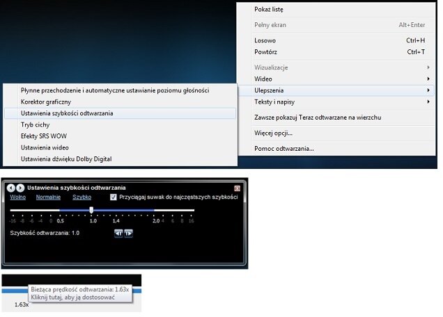 Windows media player Zorganizowani