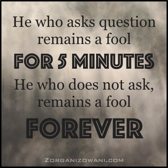 Jak pokonać obawy i strach przed zadawaniem pytań Zorganizowani